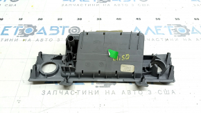 Накладка центральной консоли передняя под кнопку start/stop Audi Q5 80A 18-25 серая