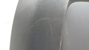 Накладка водительского сидения задняя Tesla Model 3 18-23 черная, царапины, сломано крепление