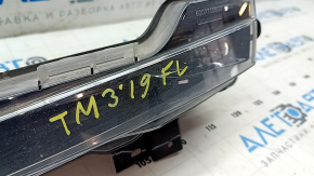 Противотуманная фара птф левая Tesla Model 3 18-23 с поворотником, с корректором, песок