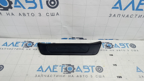 Накладка порога зовнішня ззаду ліва Audi Q5 80A 18-23 чорна, подряпини