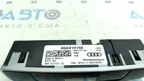 Управление климат-контролем заднее Audi Q5 80A 18-24 царапины на стекле