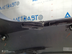 Бампер задний голый Tesla Model 3 18-23 графит, под парктроники, надорван, примят, сломано крепление