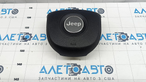 Подушка безпеки airbag в кермо водійська Jeep Grand Cherokee WK2 14-18 чорна, подряпини, іржавий піропатрон