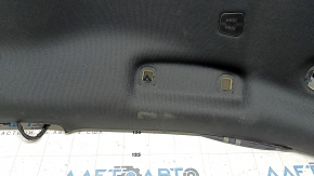 Обшивка потолка Jeep Grand Cherokee WK2 18-21 черный, без люка, с микрофоном и плафонами, под чистку, надорвано крепление