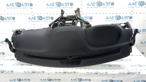 Торпедо передняя панель с AIRBAG Jeep Grand Cherokee WK2 14-21 черная, с накладками