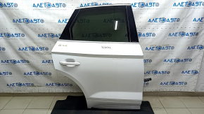 Двері в зборі задня права Audi Q5 80A 18-24 keyless, білий LY9C