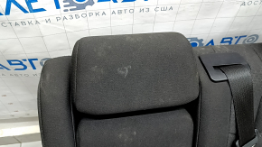 Заднее сидение левое Jeep Grand Cherokee WK2 18-21 ткань черная, под химчистку, с ремнем