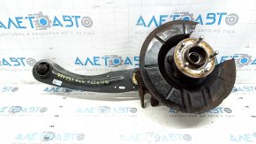 Цапфа со ступицей задняя левая Ford Escape MK3 17-19 АWD с рычагом, с кожухом, с датчиком ABS, ржавая