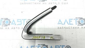 Молдинг двери угловой передней левой Jeep Grand Cherokee WK2 11-22 хром, тип 2, потерт