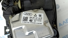 Фара передняя левая в сборе Audi Q7 16-19 LED, потрескан лак