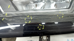 Фара передняя левая в сборе Audi Q7 16-19 LED, потрескан лак