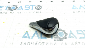 Ручка КПП Lexus ES300h ES350 13-15 кожа черная с хромом, затерта кожа
