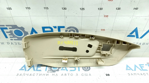 Накладка збоку пасажирського сидіння права верхня Lexus ES300h ES350 13-15 бежева, під керування