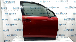 Дверь в сборе передняя правая Subaru Forester 14-18 SJ красный H2Q, тычки, вмятина