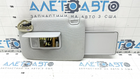 Козирок лівий Subaru Forester 17-18 SJ сірий під камеру, без гачка, з підсвічуванням, під хімчистку
