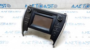 Дисплей радіо програвач Toyota Camry v55 15-17 usa потерті кнопки
