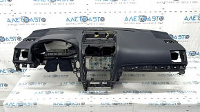 Торпедо передня панель з AIRBAG Subaru Forester 16-18 SJ чорна, іржавий піропатрон