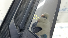 Решетка радиатора grill верхняя со значком Subaru Forester 17-18 SJ песок, тычки, трещины в значке