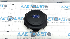 Подушка безпеки airbag в кермо водійська Subaru Forester 17-18 SJ чорна, подряпини, іржавий пірапатрон
