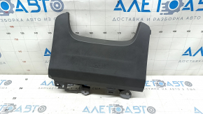Подушка безпеки airbag колінна водійська ліва Toyota Prius V 12-14 темно-сіра, потерта