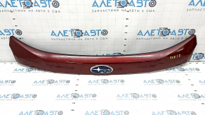 Молдинг дверей багажника Subaru Forester 14-18 SJ з емблемою, зламані кріплення