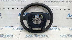 Руль голый Toyota Prius V 12-17 резина черный, потерт, под чистку