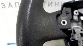 Руль голый Toyota Prius V 12-17 резина черный, потерт, под чистку