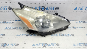 Фара передняя правая в сборе Toyota Prius V 12-14 дорест LED под полировку, царапины, тычки