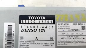 Монитор, дисплей Toyota Prius V 12-15 дорест, JBL, царапины
