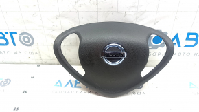 Подушка безпеки airbag в кермо водійська Nissan Leaf 13-15 чорна