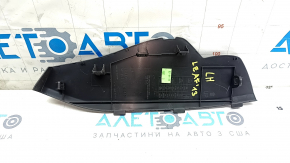 Накладка торпеды боковая левая Nissan Leaf 13-17 черная
