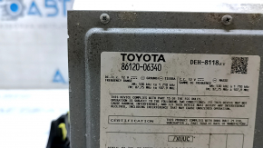 Задняя панель головного устройства с разъемами Toyota, модель Camry V50