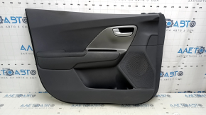 Обшивка дверей картка передня ліва Kia Niro 17-22 сіра, вставка сіра, гума підлокітник, подряпини