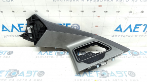 Накладка центральной консоли Kia Niro 17-22 HEV, PHEV матовая серая, царапины