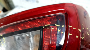 Фонарь внешний крыло левый Kia Niro 17-22 LED+галоген, рассохся уплотнитель, царапины, песок