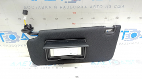 Козирок лівий Honda Accord 23-26 чорний, без гачка, з підсвічуванням