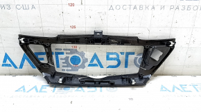 Накладка передней панели под управление дисплеем Nissan Pathfinder 13-20 под дерево