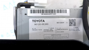Головное устройство с управлением климата Lexus RX350 RX450h 10-15 царапины