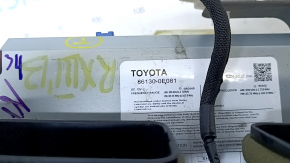 Задняя панель с разъёмами головного устройства Lexus RX350 RX450h