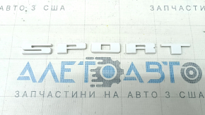 Емблема напис SPORT двері багажника Ford Bronco Sport 21-26 біла