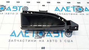 Решітка повітроводу переднього бампера права Nissan Rogue 21-23 US built