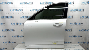 Двері в зборі передня ліва Volvo XC90 16-26 білий 707, keyless, тичка, сколи фарби