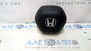 Подушка безопасности airbag в руль водительская Honda Accord 23-26 черная, ржавый пиропатрон