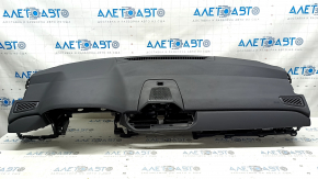 Торпедо передняя панель с AIRBAG Honda Accord 23-26 черная, ржавый пиропатрон