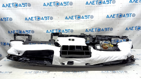 Торпедо передняя панель с AIRBAG Honda Accord 23-26 черная, ржавый пиропатрон