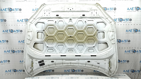 Капот голый Volvo XC90 16-25 алюминий, тип 1, белый 707, вмятина