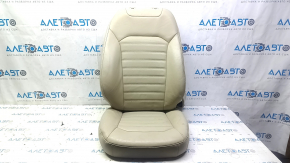 Обшивка пасажирского сидения Ford Fusion mk5 13-16 кожа беж, подогрев