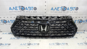 Грати радіатора grill Honda Accord 23-26 в зборі, з емблемою, під радар, пісок, подряпини