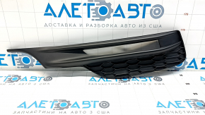 Решітка бічна переднього бампера ліва Honda Accord 16-17 під ПТФ