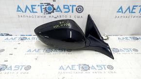 Зеркало боковое правое в сборе Honda Accord 23-25 5 пинов, подогрев, BSM, черная, царапины